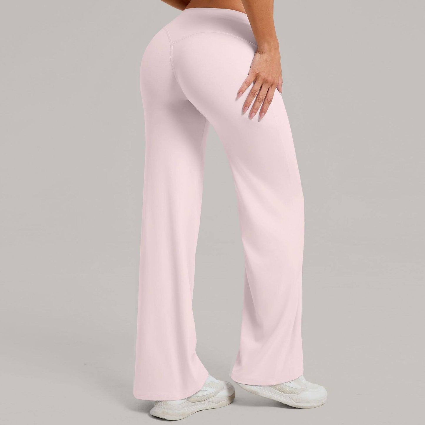 Womens Loose Fit Yoga Pants with High Waist