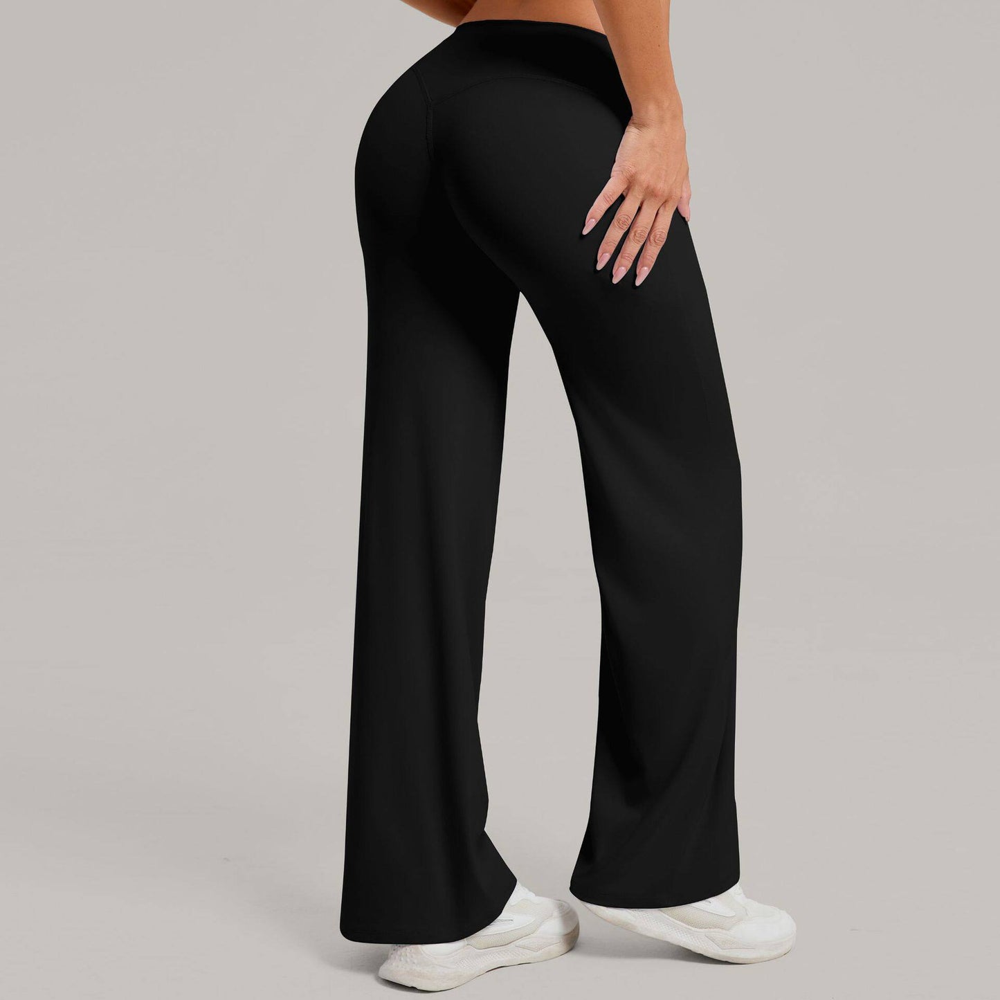 Womens Loose Fit Yoga Pants with High Waist