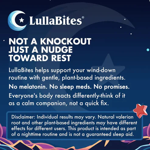 LullaBites Melatonin-Free Sleep Gummies